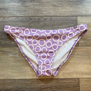 Victoria’s Secret Purple and White Bikini Bottom